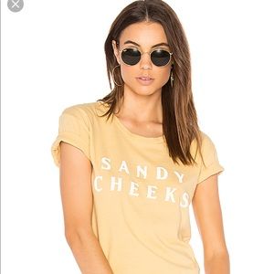 Amuse society “sandy cheeks” graphic tee